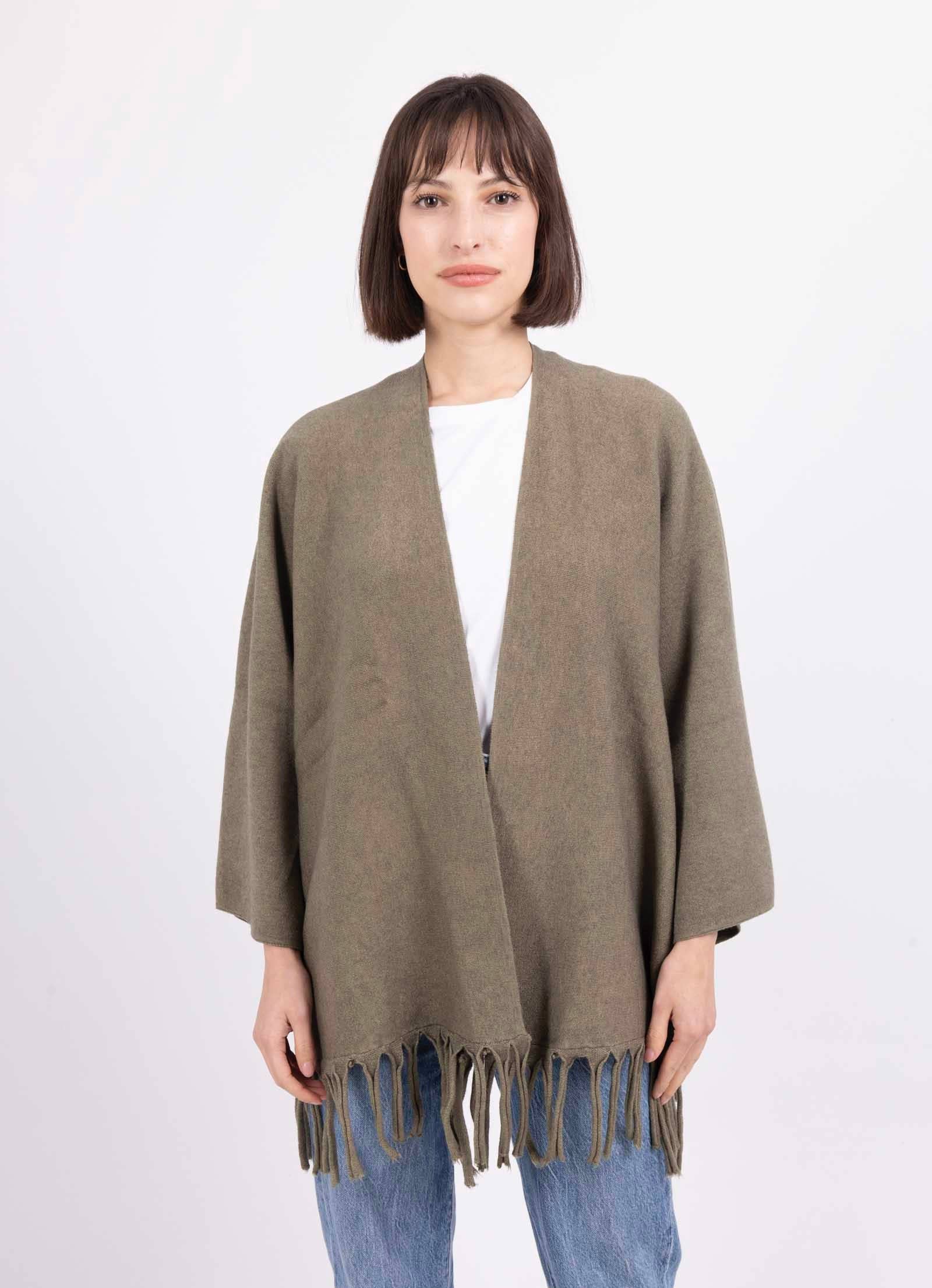 LINEN & COTTON HOUSE - Vente Poncho – femme - 8332 PONCHO FALL WINTER CLOTHING 4