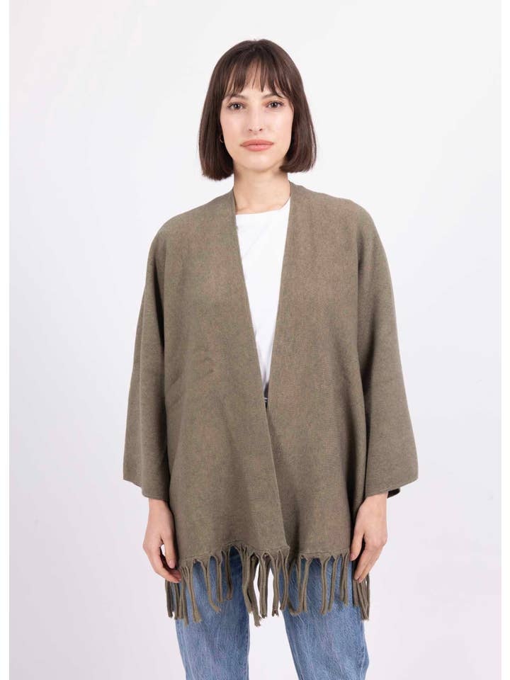 LINEN & COTTON HOUSE - Vente Poncho – femme - 8332 PONCHO FALL WINTER CLOTHING 4