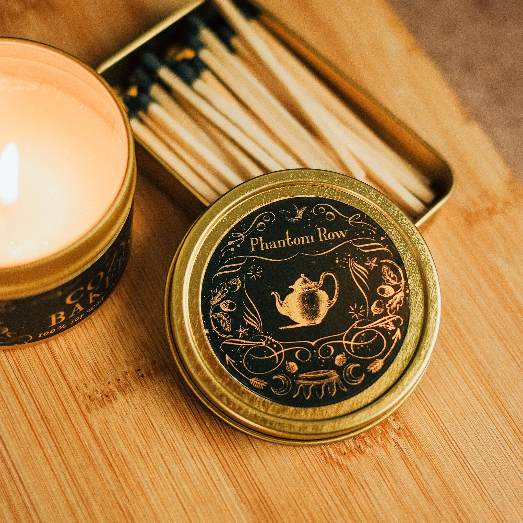 Phantom Row - Wholesale Matches - The Matchbox | Vintage & Gothic-Inspired Candle Accessory3