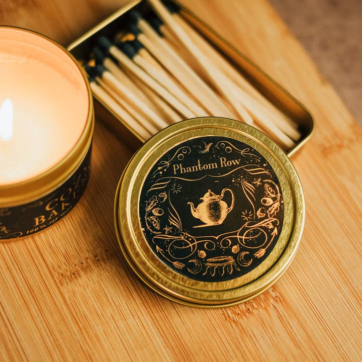 Phantom Row - Wholesale Matches - The Matchbox | Vintage & Gothic-Inspired Candle Accessory3