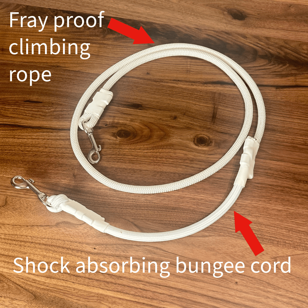 HÜND HAUS - Vente Laisse – chien - Ceinture laisse mains libres pour chien avec corde et porte-sac à déchets8