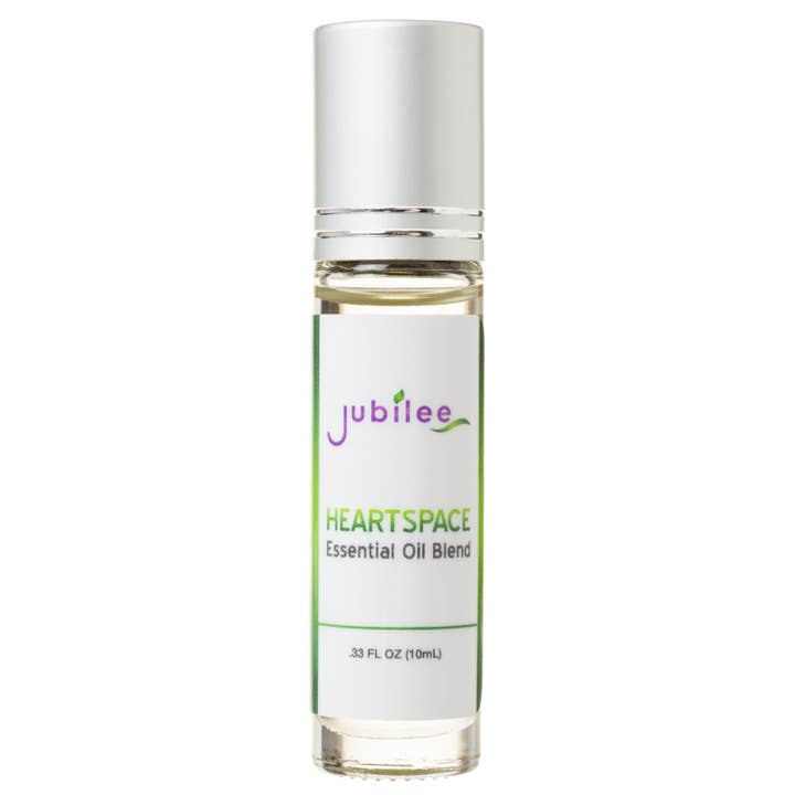 Heartspace Essential Oil Blend Roller Bottle for wholesale by Jubilee of Wellness