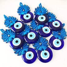 10 Pcs Wedding Favors for Guest, Greek Evil Eye Bead for wholesale by Evileyefavor