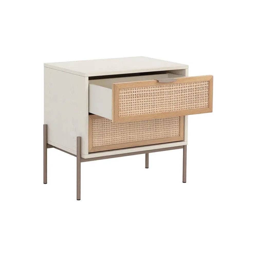 LOOMLAN - Wholesale Bedroom Furniture - Avida Wooden Iron Nightstand4