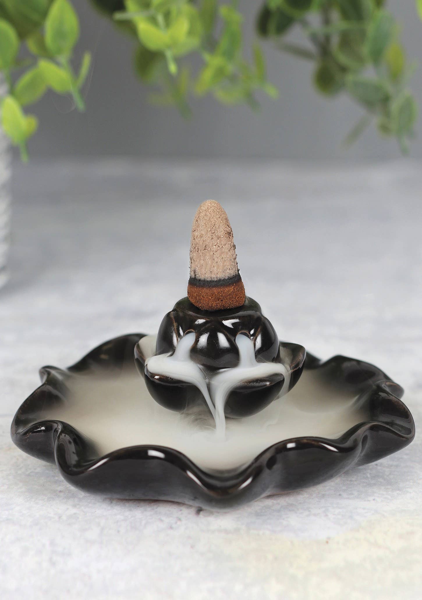 Namaste - Wholesale Incense Holder - Lotus Pool Backflow Incense Burner