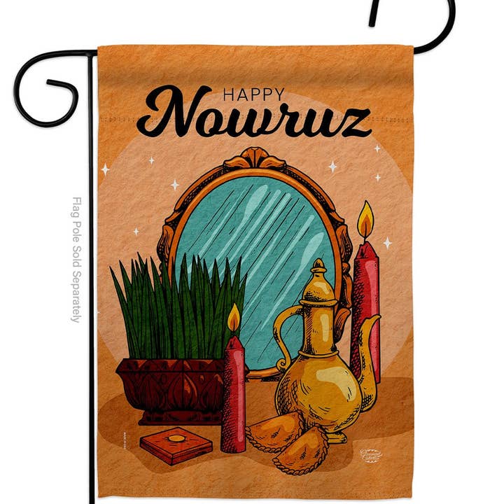 Two Group Flag Co – Engroshandel Flag – Godt persisk nytår fest Nowruz Decor Flag