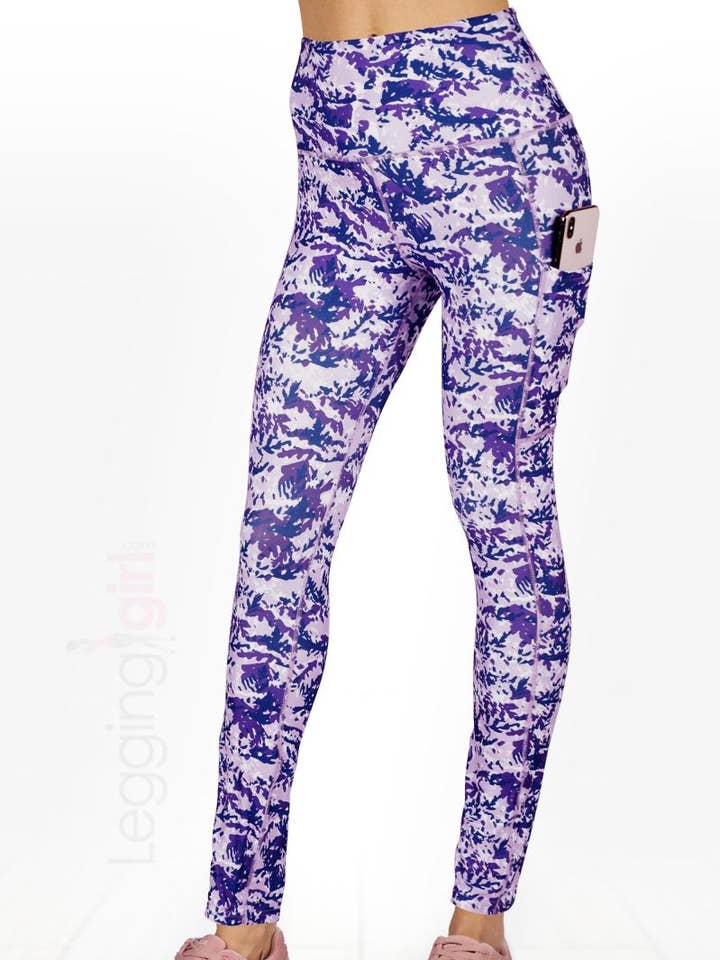 Hide n Seek Purple - Zakken voor wholesale door LeggingGirl.com