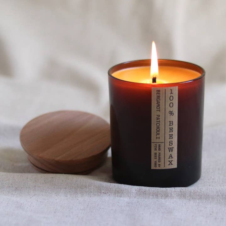 Apothecary Glass Candle | Presentation Box Beeswax Candle and other Purchase Wholesale burning man food. Free Returns & Net 60 Terms on Faire trending on Faire.