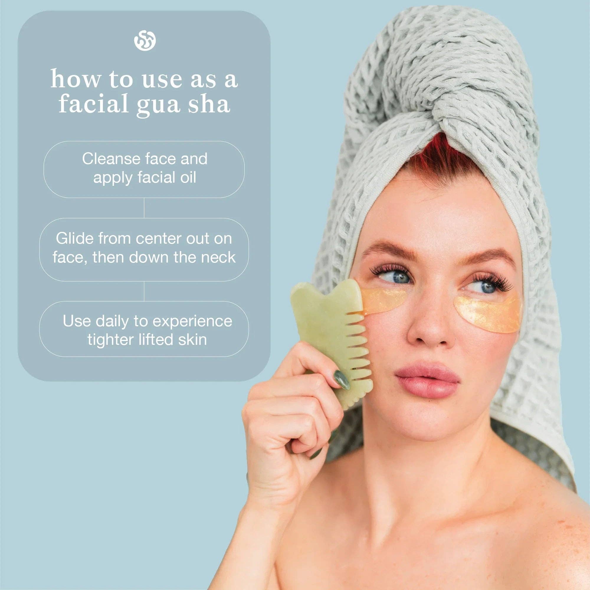 Bohemia Skin - Wholesale Gua Sha Tool - Authentic Jade Gua Sha Comb | Face & Hair Massager2