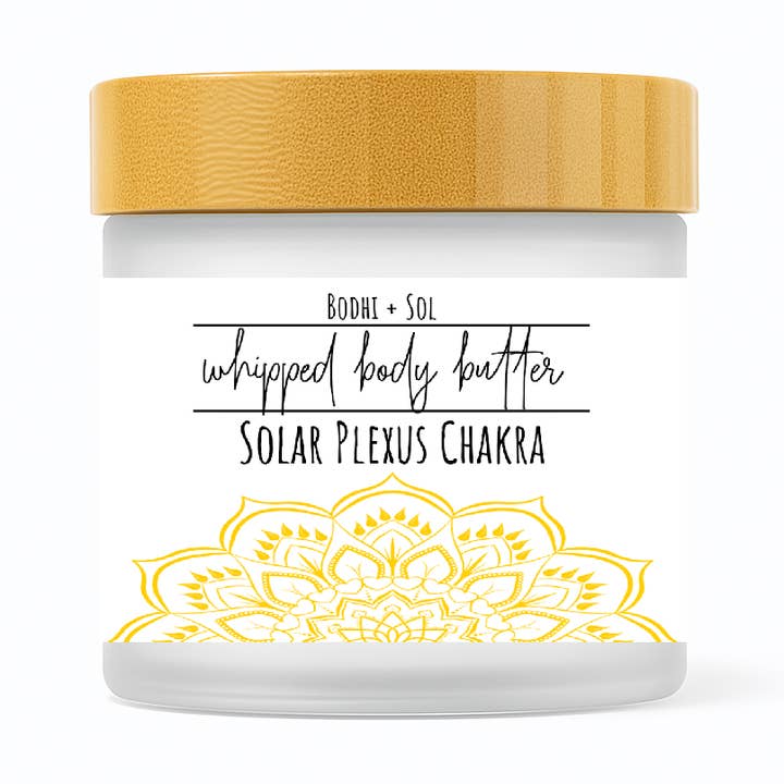 Solar Plexus Whipped Body Butter for wholesale by Bodhi + Sol