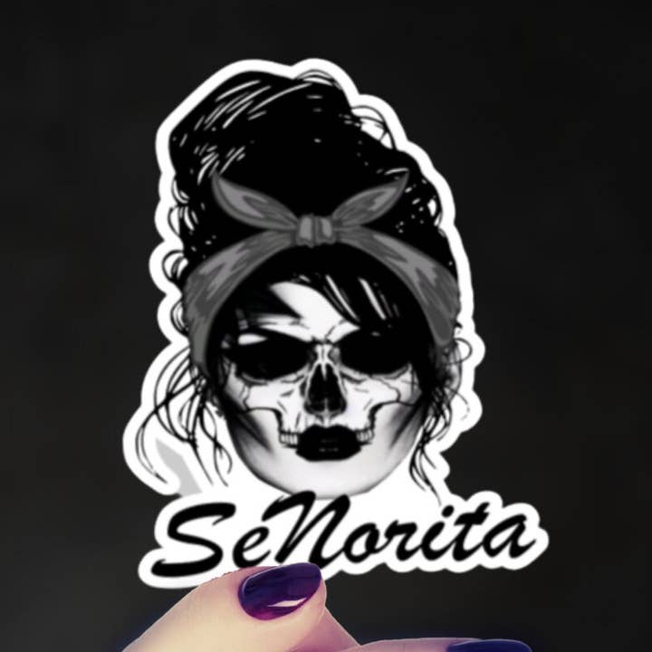 Senorita Laptop klistermärke Bildekal för wholesale av Death To Aphrodite