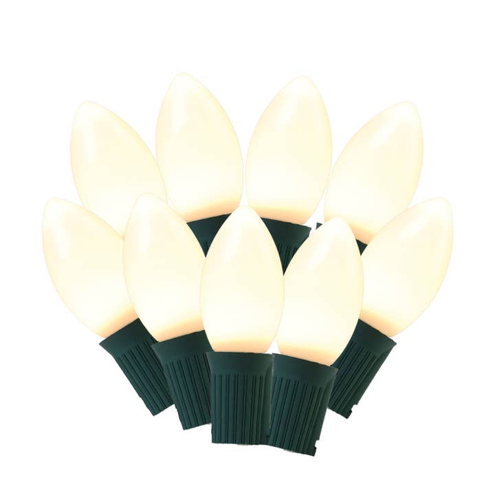 Classic 25L C9 LED Retro Fit Light Set, 6"x12"x6" for wholesale by Holiday Bright Lights