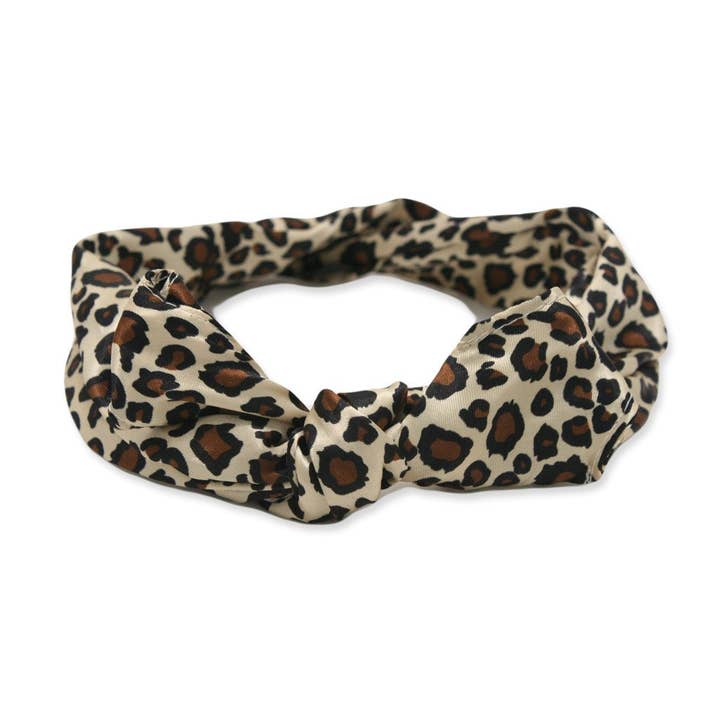 Diadema Mia Bend-a-roo - Leopardo beige y marrón para venta al por mayor de Mia
