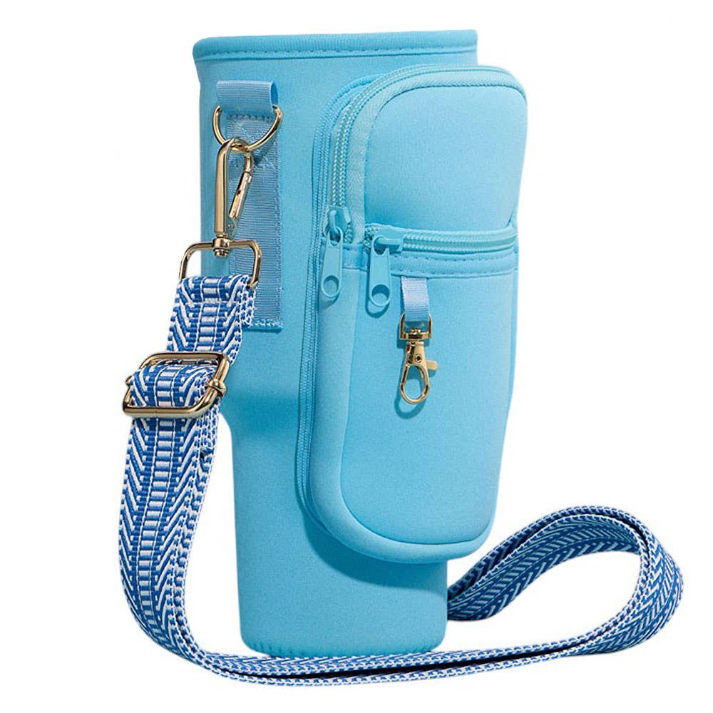 Sensibling Corp. – Großhandel Umhängetasche - Damen – Tragetasche mit Chevron-Muster und Schulterriemen für Becherhalter15