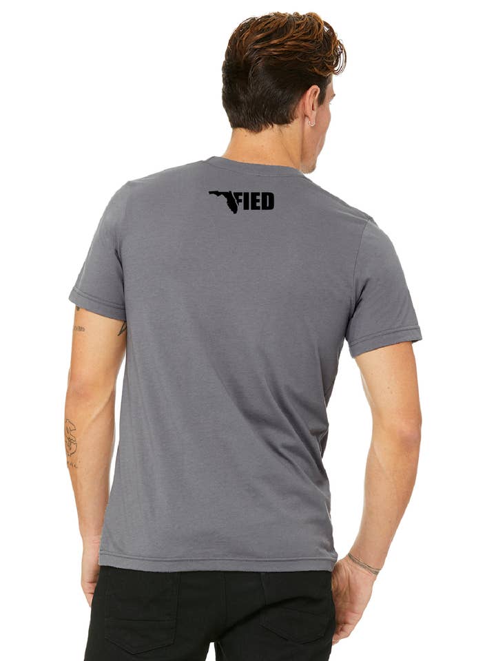 Grey Palms Original Logo Tee for wholesale by Floridafied