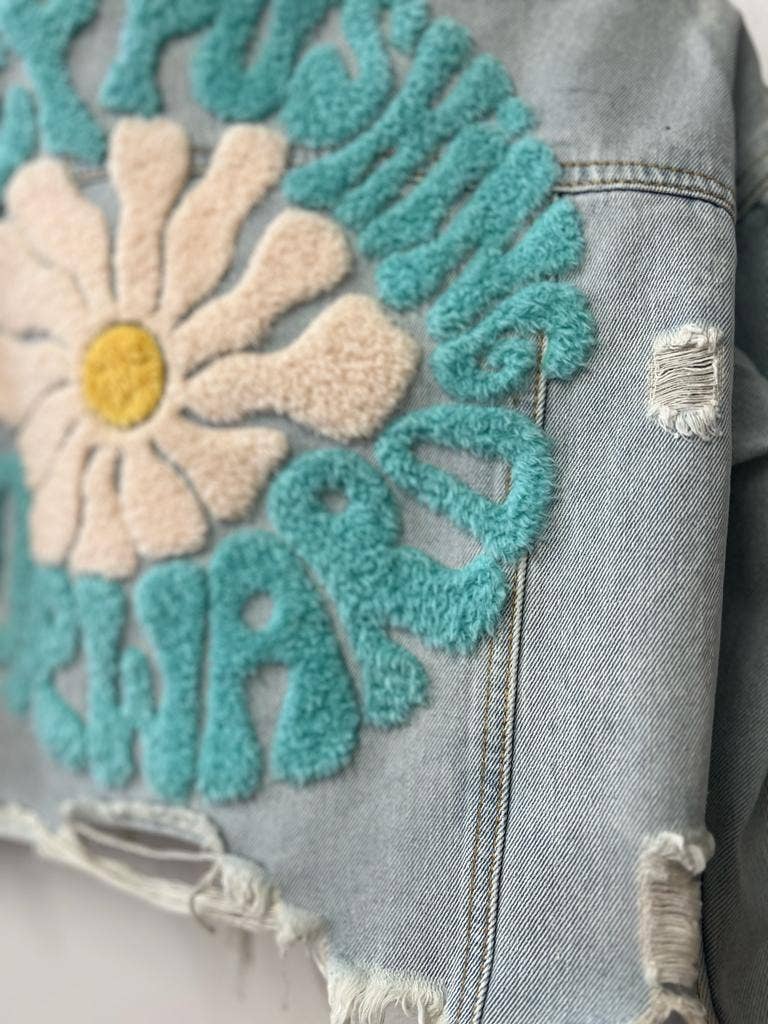 Trio Urban - Wholesale Spijkerjack/spijkerjas - Dames - Keep Pushing Forward Spijkerjack5