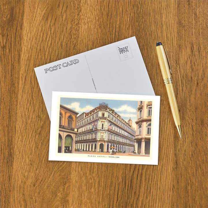 Found Image Press - Wholesale Postcard - Postcard CU-137 Plaza Hotel, Havanna, Cuba1