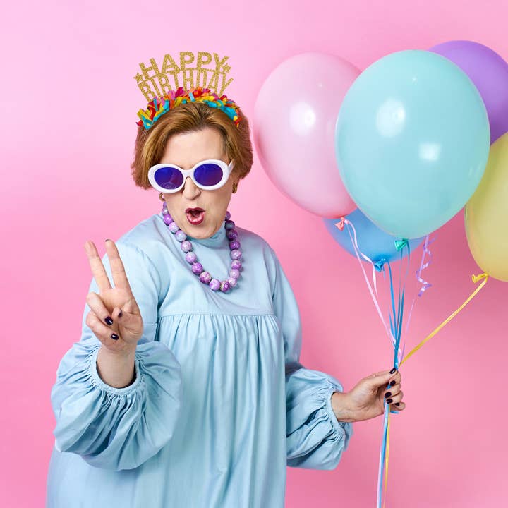 Festive Gal - Wholesale Party Hat/Crown - Happy Birthday Party Headband Crown1