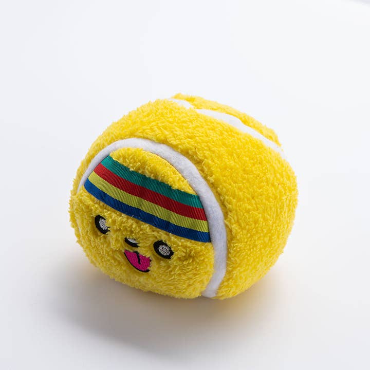 WufWuf - Wholesale Pet Squeaky Toy - Dog - WufWuf Wimballdog Huge Tennis Ball Squeaky Plush Dog Toy2