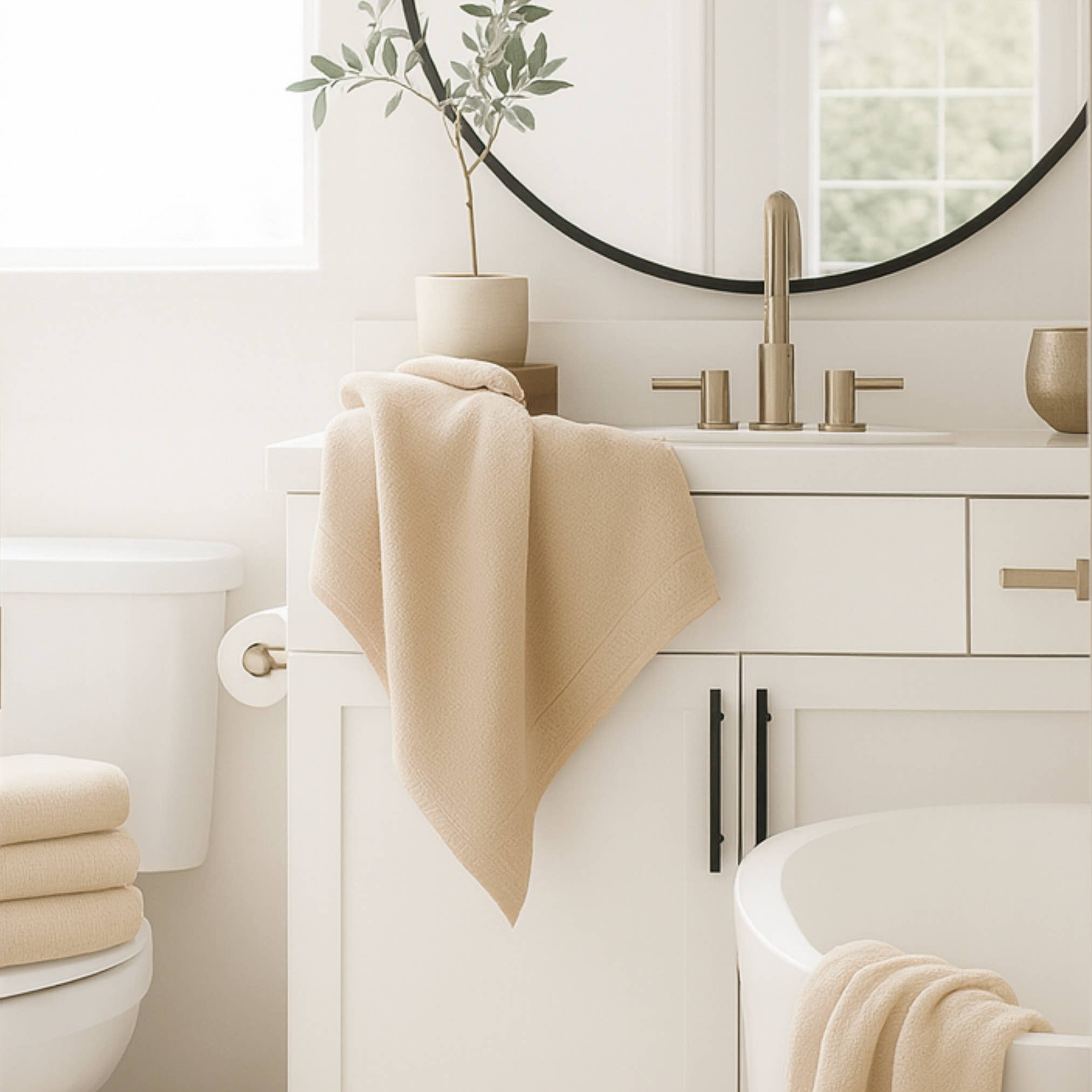 BedVoyage - Wholesale Towel set - BedVoyage Luxury viscose from Bamboo 3-Piece Towel Set9