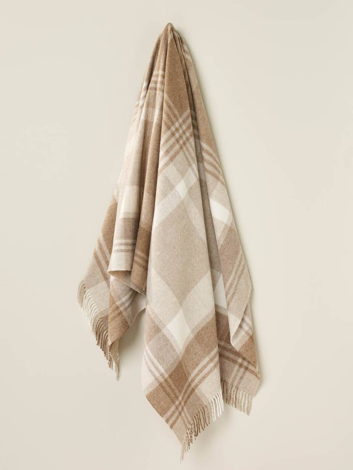 Manta de Merino Port Ellen para venta al por mayor de Bronte by Moon