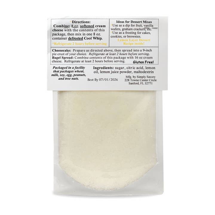 Simply Savory - Wholesale Cake Mix - Lemon Dessert Mix2