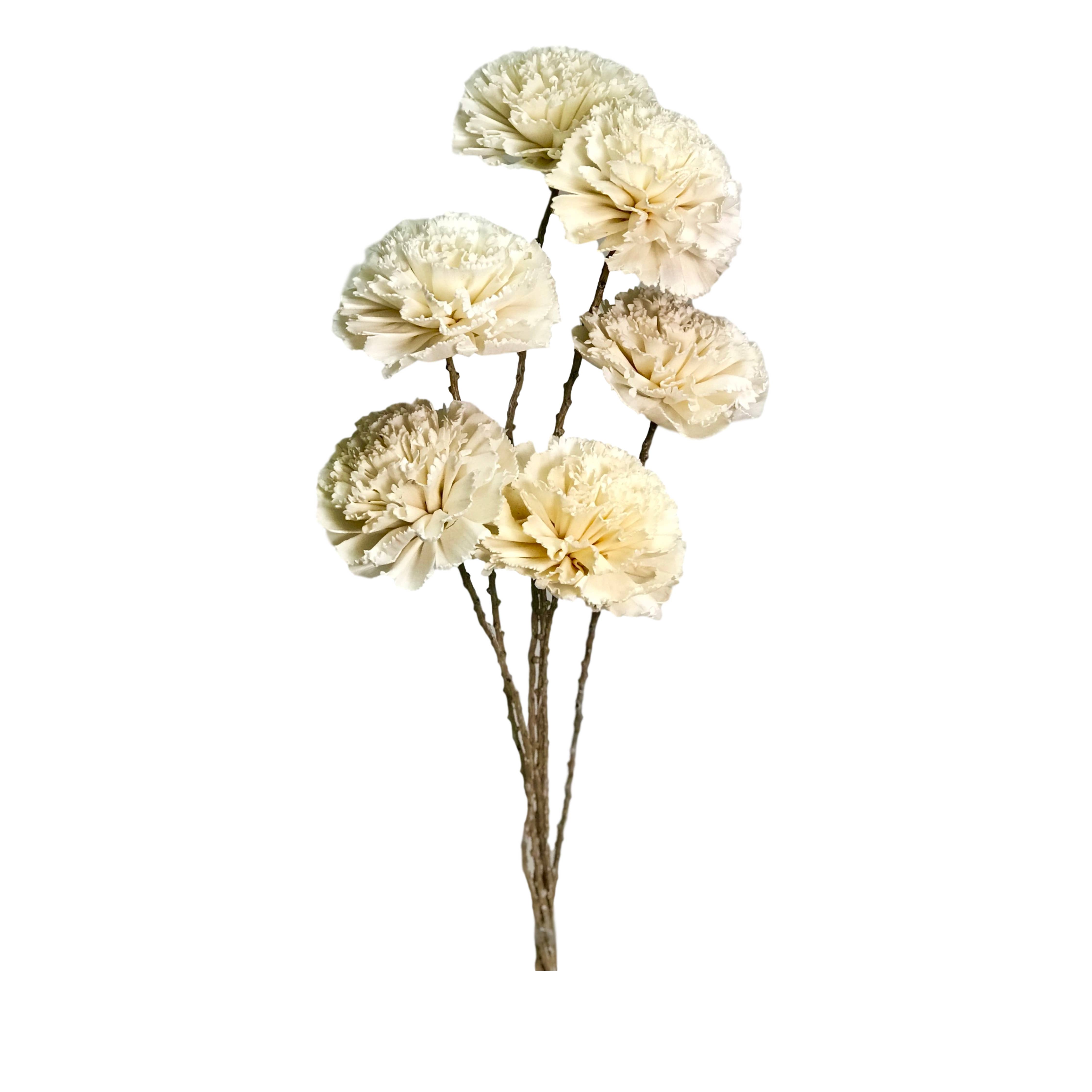 Wilco Home – Großhandel Künstliche Blumen – 6-Nelken-Blumenstrauß1