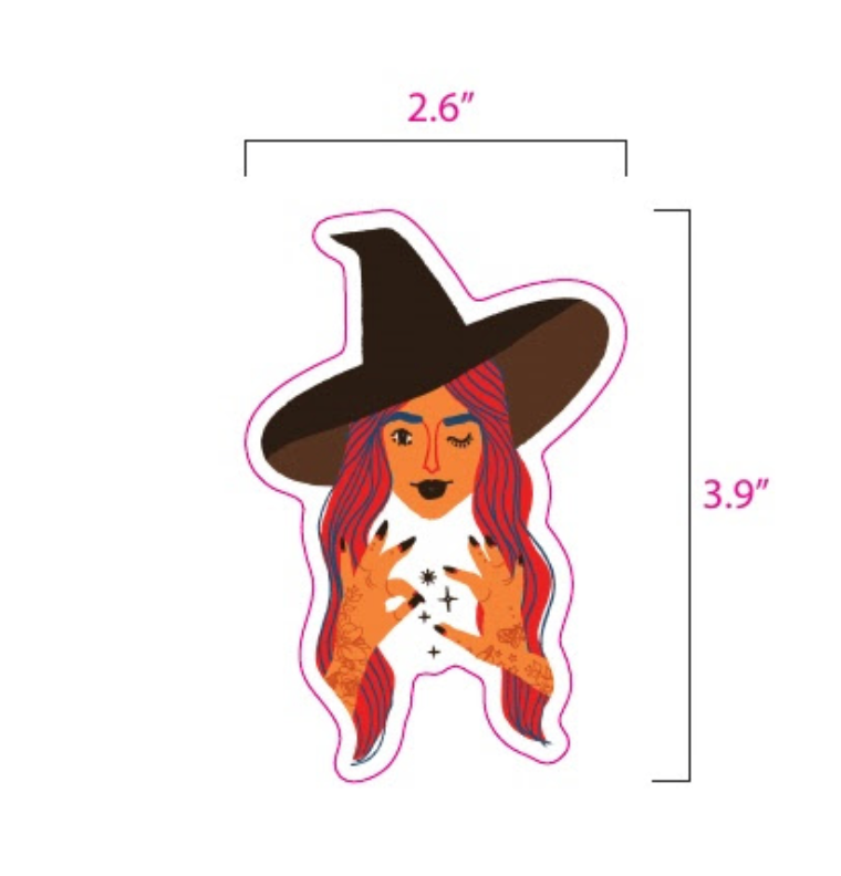 Wild Optimist - Wholesale Sticker - Witchy Woman Sticker1