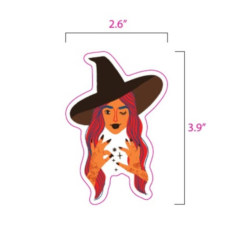 Wild Optimist - Wholesale Sticker - Witchy Woman Sticker1