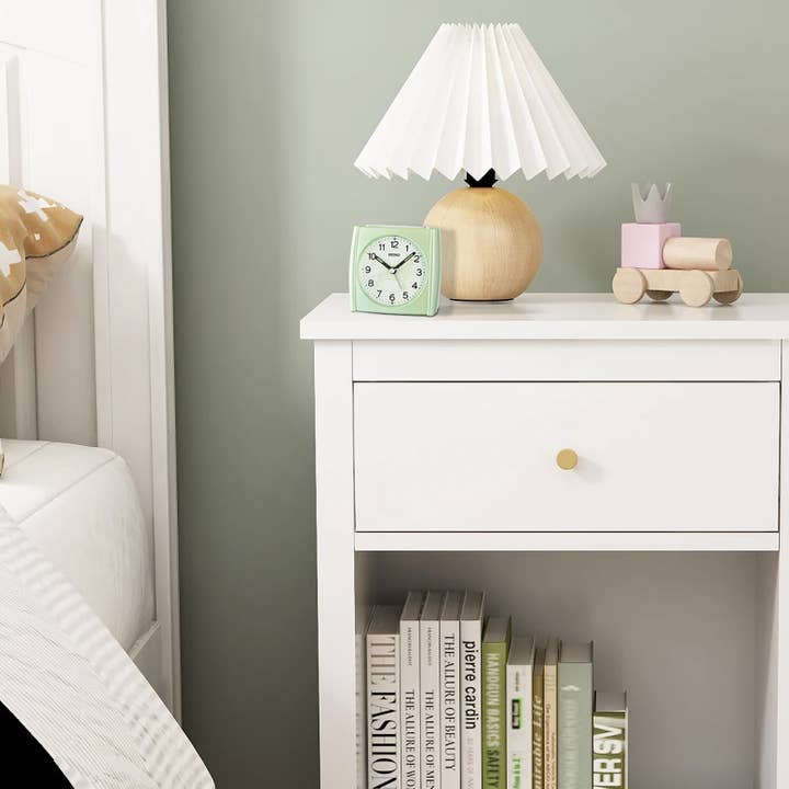 Seiko Clocks USA - Wholesale Alarm Clock - 3.5" Allison Dog Alarm Clock, Green1