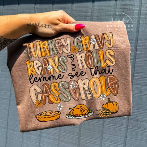 Sauce de dinde, haricots et petits pains, sweat-shirts et t-shirts pour la vente par Trendy Chic Apparel LLC