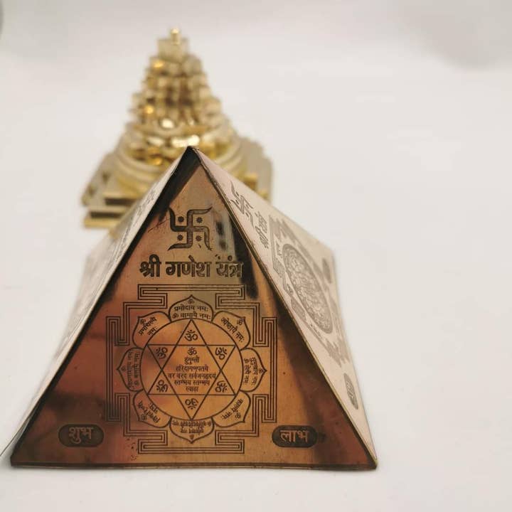 jiomind – Großhandel Spiritueller Stein/Kristall – Kupferpyramide Yantra