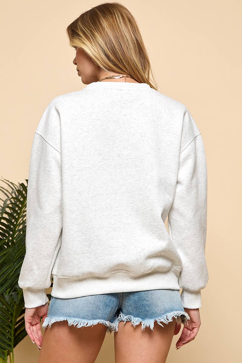 Cezele - Wholesale Sweatshirt - Women's - Patch Bow Sweatshirt10