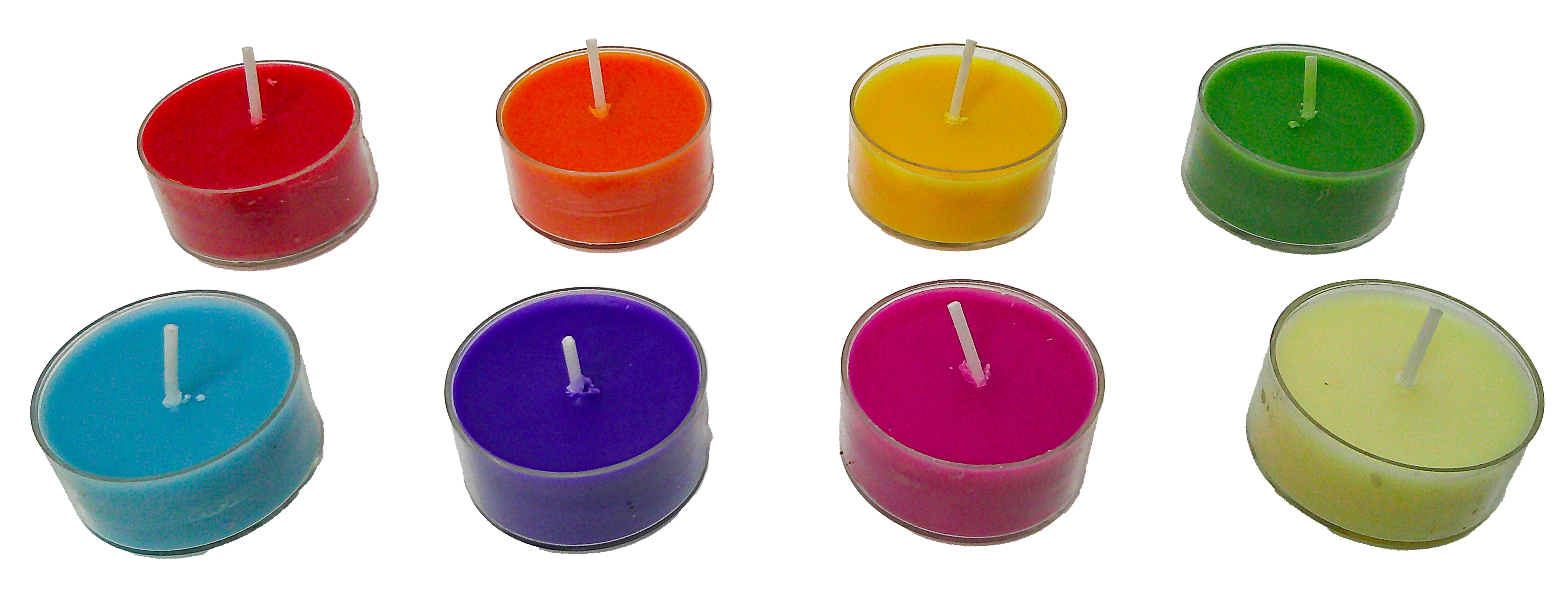 Deep Healing Light - Wholesale Meditation Supplies - Chakra Healing Tealight Candles, Scented and Colored Candles1