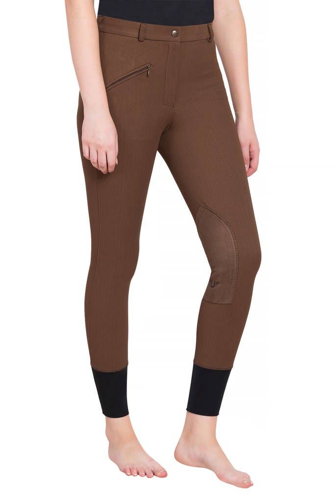 JPC Equestrian - Vente Pantalon – femme - Pantalon d'équitation côtelé TuffRider pour femme11