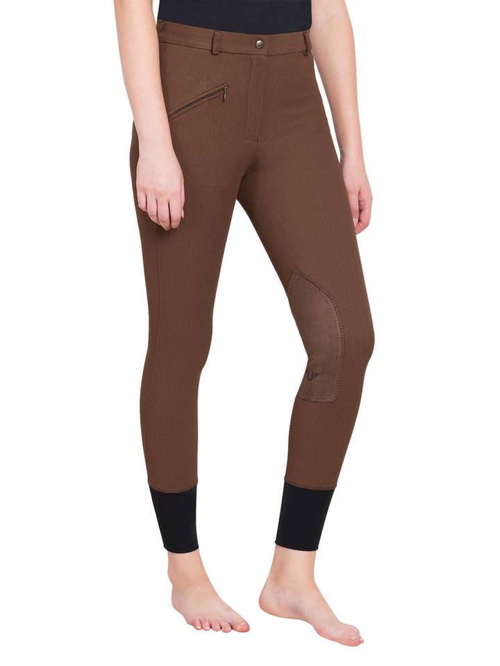 JPC Equestrian - Wholesale Pants – Women's - TuffRider Ladies Ribb Knee Patch Breeches11