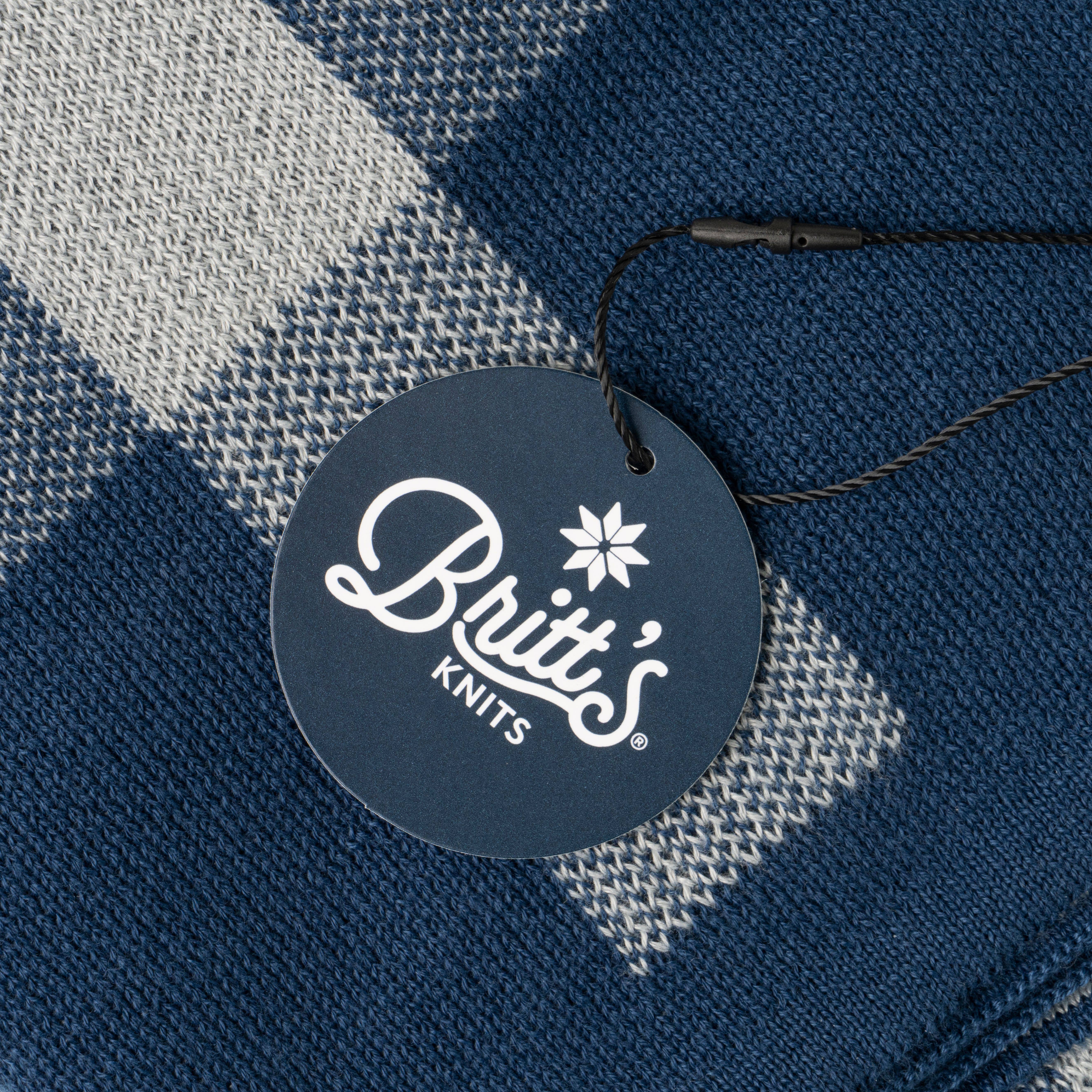 DM Merchandising - Wholesale Scarf - Men's - Britt's Knits Gentleman's Plaid Knit Scarf Open Stock6