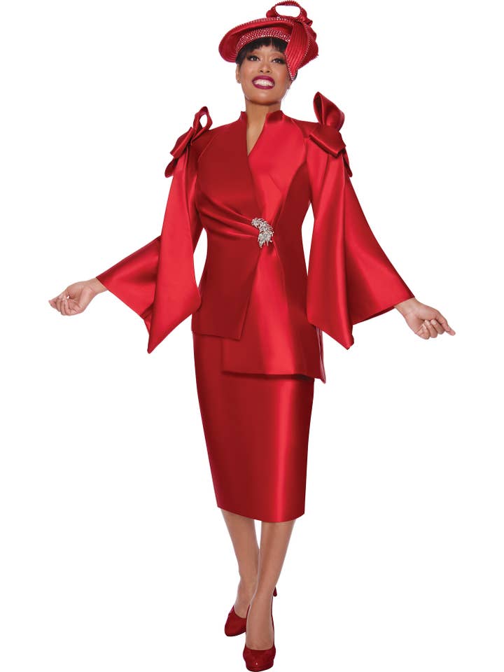 Divine Apparel Designs - Wholesale Suit Set - Women's - G9992 Skirt Suit by GMI