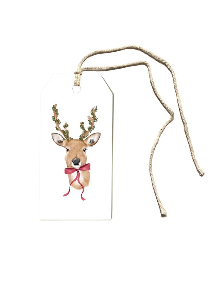 Reindeer Gift Tag for wholesale by k.Patricia Designs