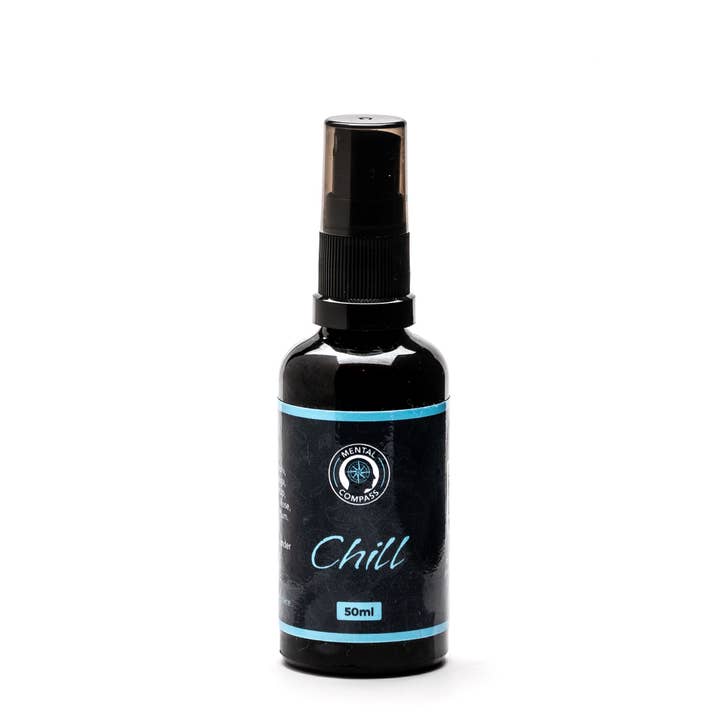 Chill Mushroom & Flower Essence Spray Tincture 50ml for wholesale by mental compass