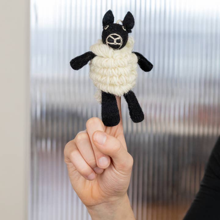 dZi Handmade - Wholesale Ornament - Sheep Wild Woolie2