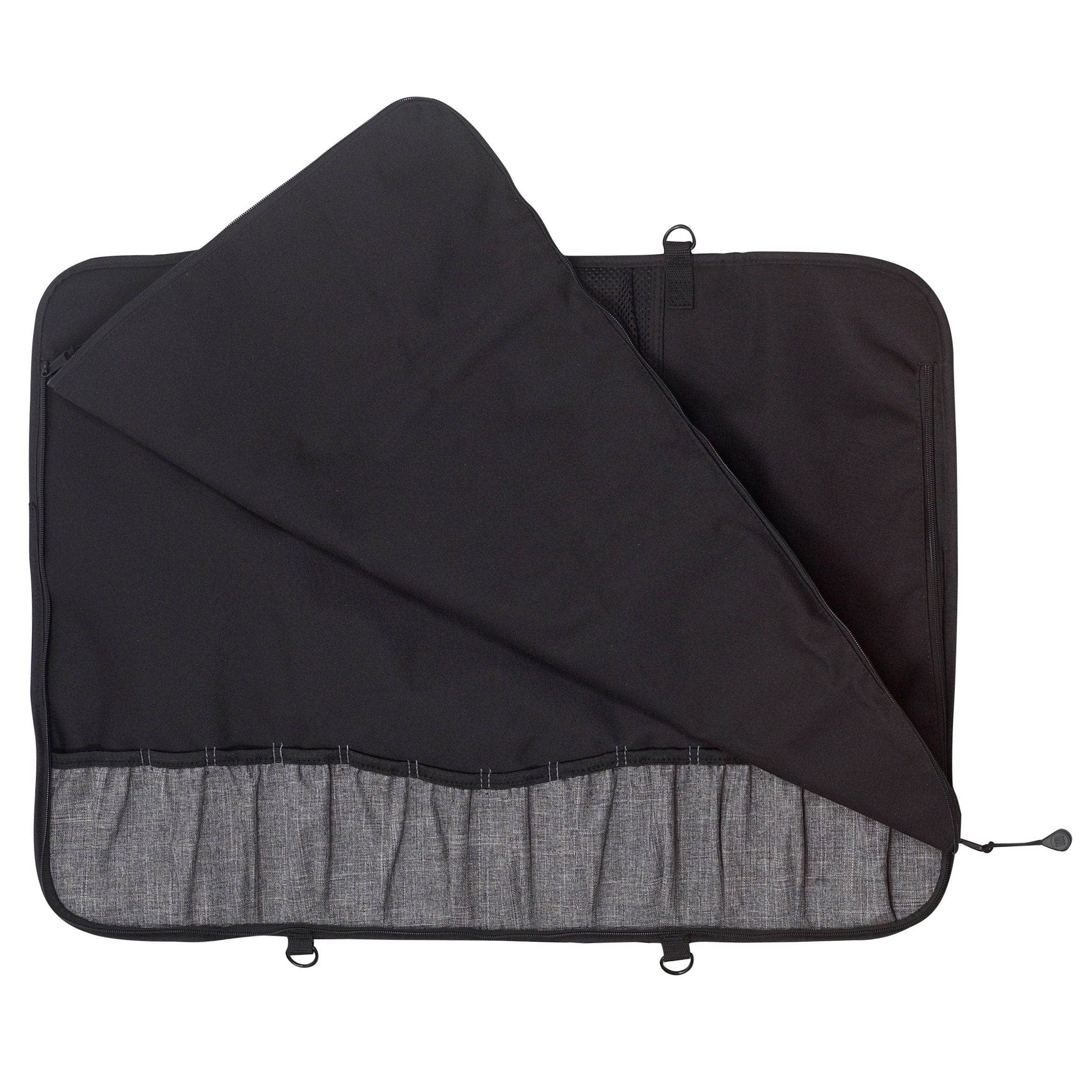 Messermeister – wholesale Knife storage – Preservation Black Knife Roll -12 Pocket3