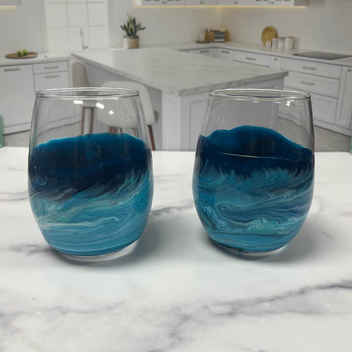 Nikita Fine Art LLC - Wholesale Wine Glass - Nikita Stemless Wine Glasses1