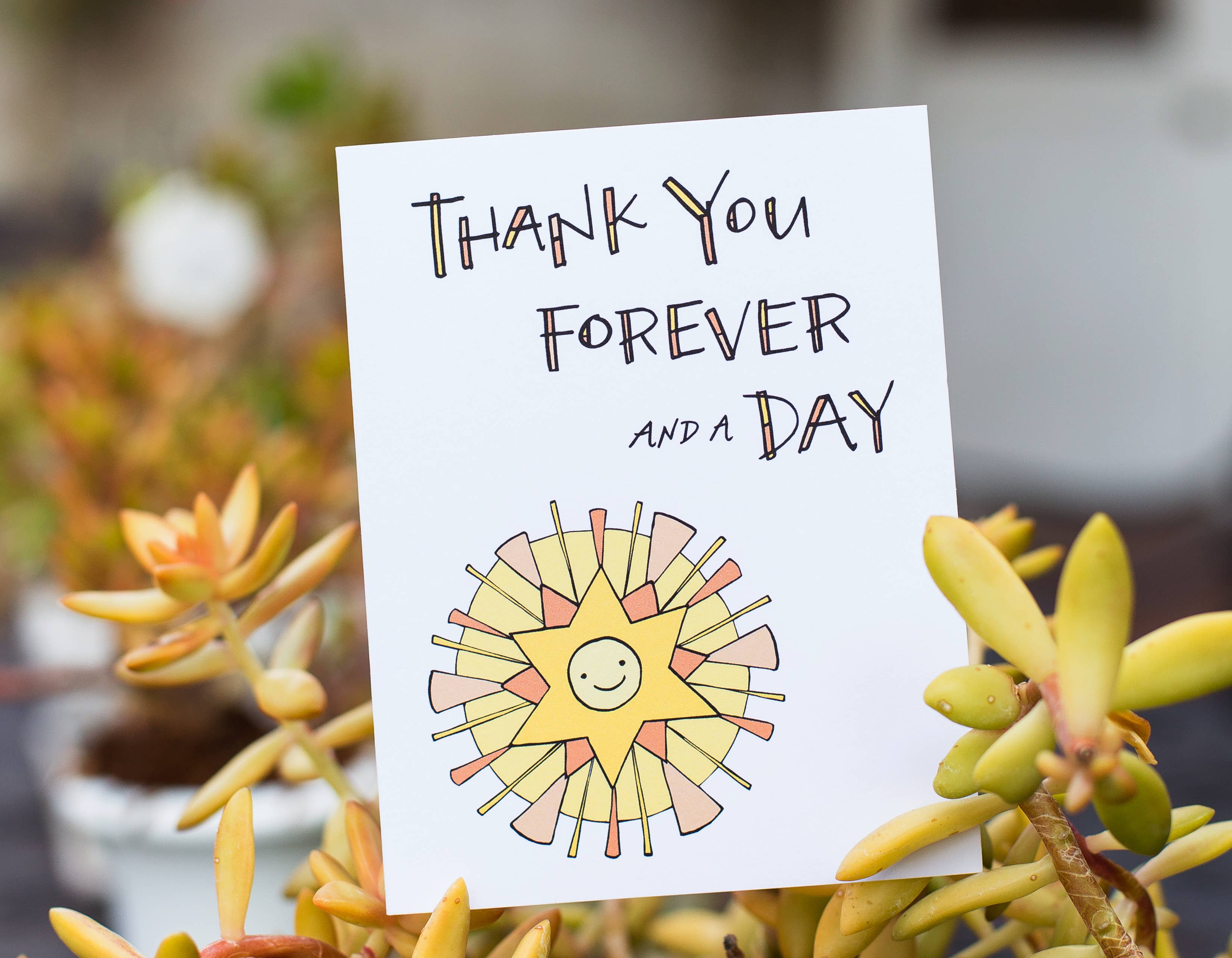 Lacelit | Stationery & Gifts by Kimberly Kuniko - Wholesale Thank You Card - Forever and a Day | Thank You Card5