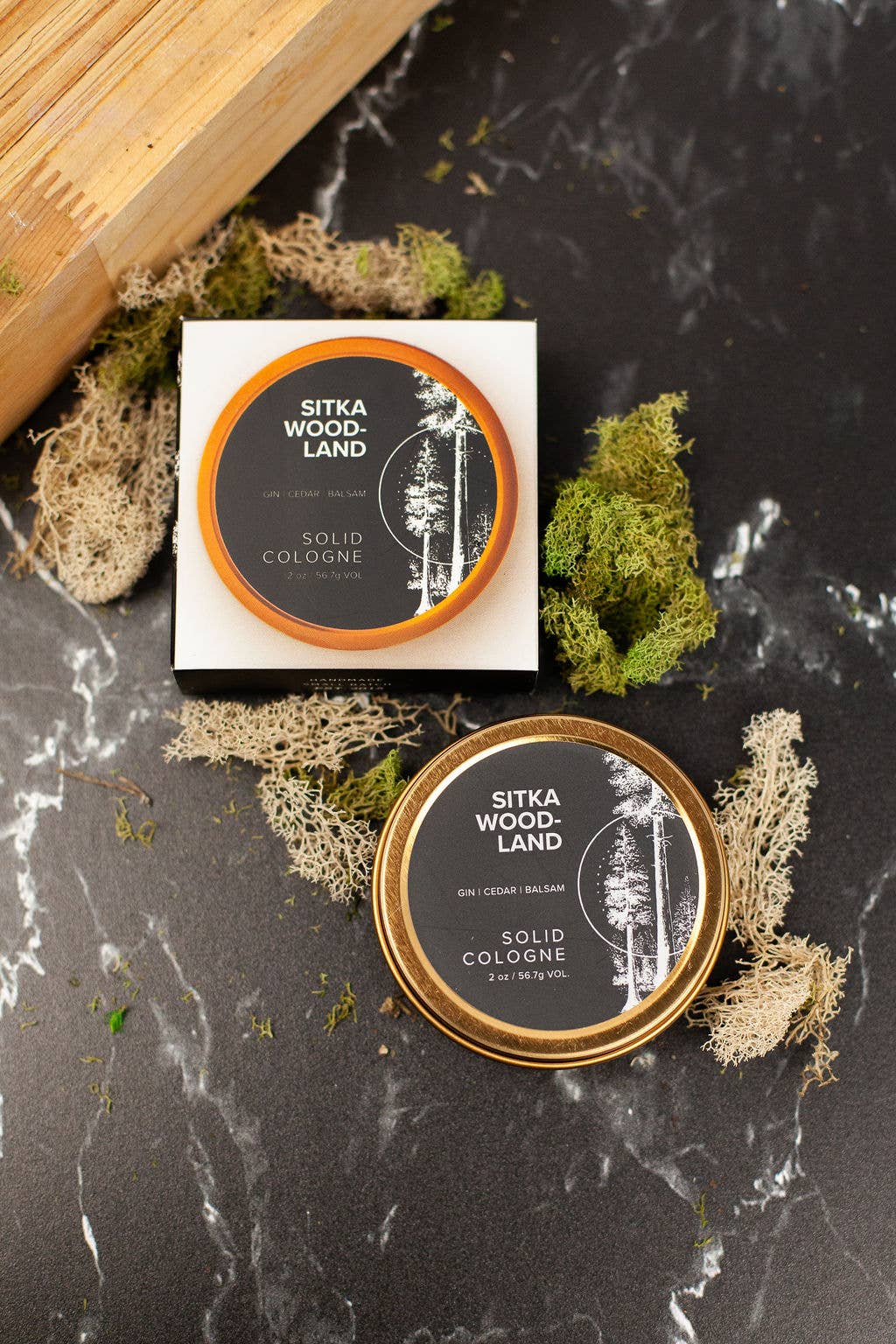 Broken Top Brands - Wholesale Solid Cologne - Sitka Woodland Solid Cologne1