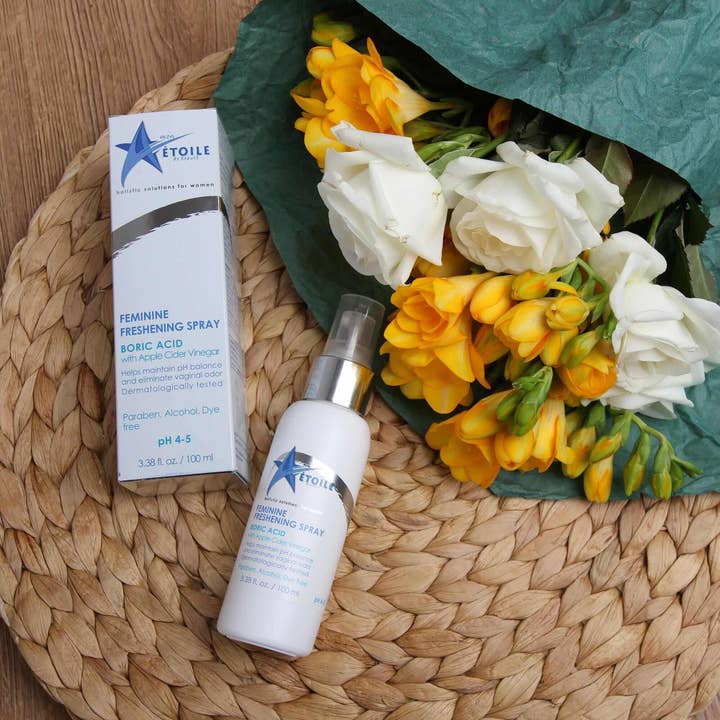 MON ETOILE DE BEAUTE - Vente Gouttes pour soulager les règles/troubles féminins - Mon Etoile de Beaute - Spray rafraîchissant féminin, acide borique et vinaigre de cidre de pomme - Végétalien, sans parabène, sans alcool5