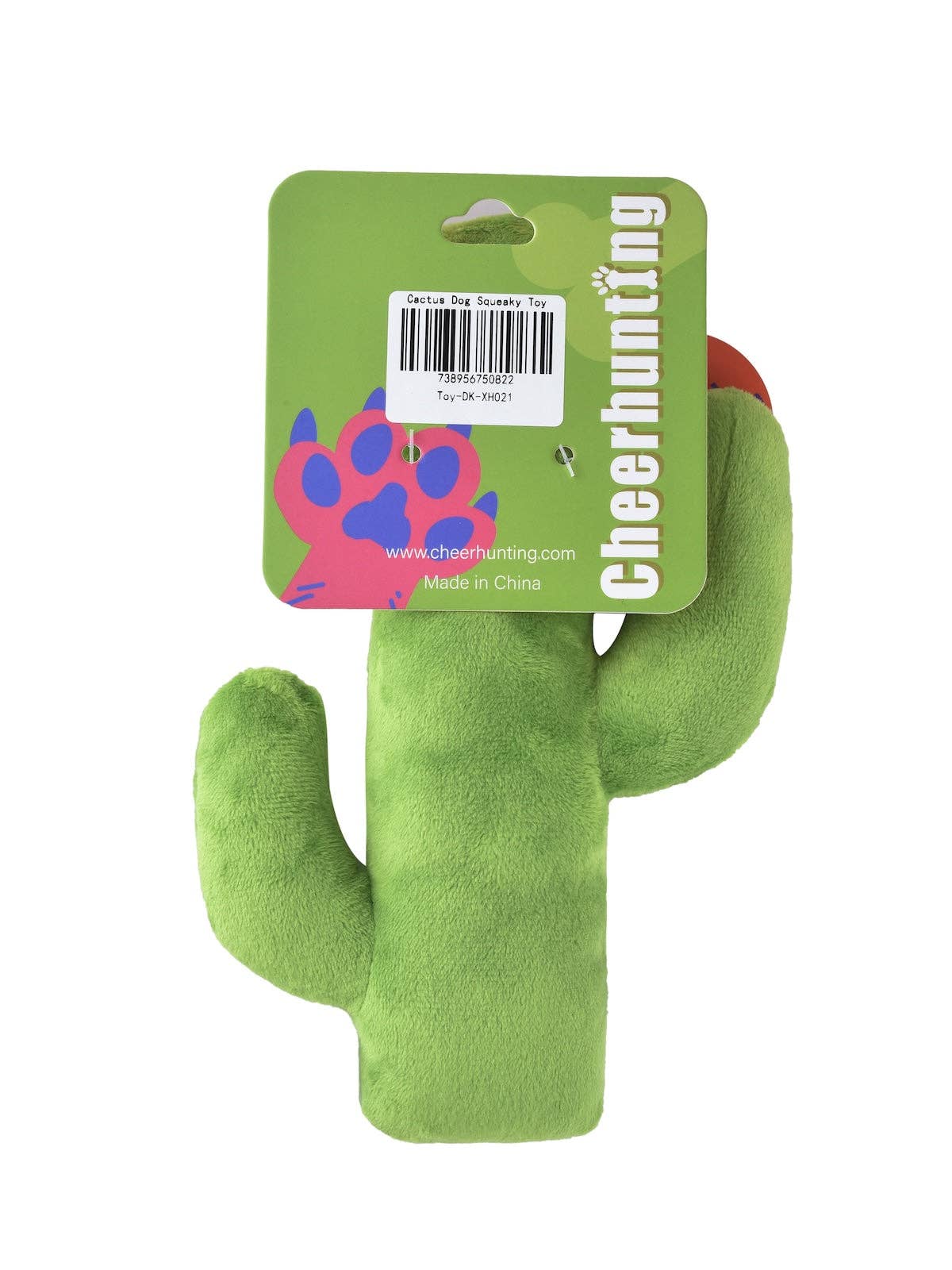 Cheerhunting - Wholesale Pet Squeaky Toy - Dog - Cactus Dog Squeaky Toy - Soft Plush Chew Toy for Small & Medium Dogs5