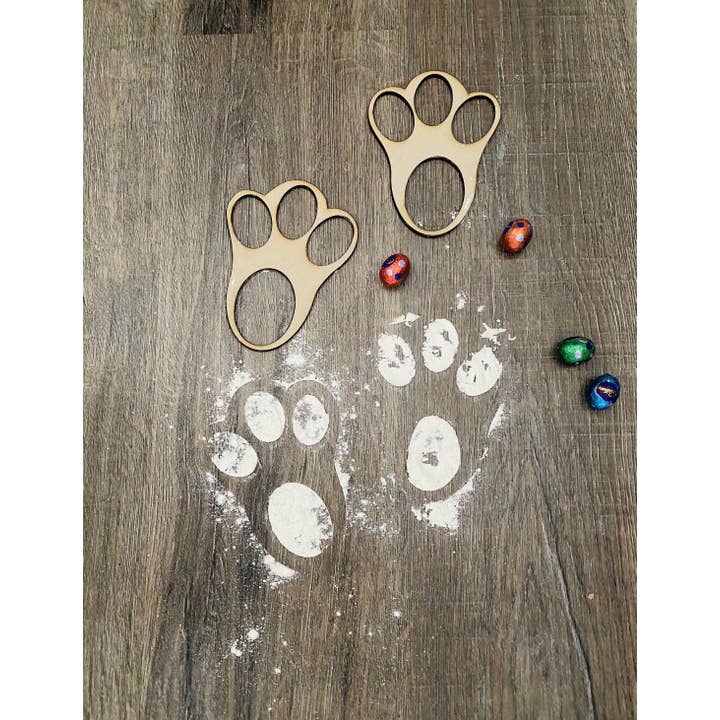 4 Little Dreamers - Wholesale Stencil/craft die - Foot Print Stencils4