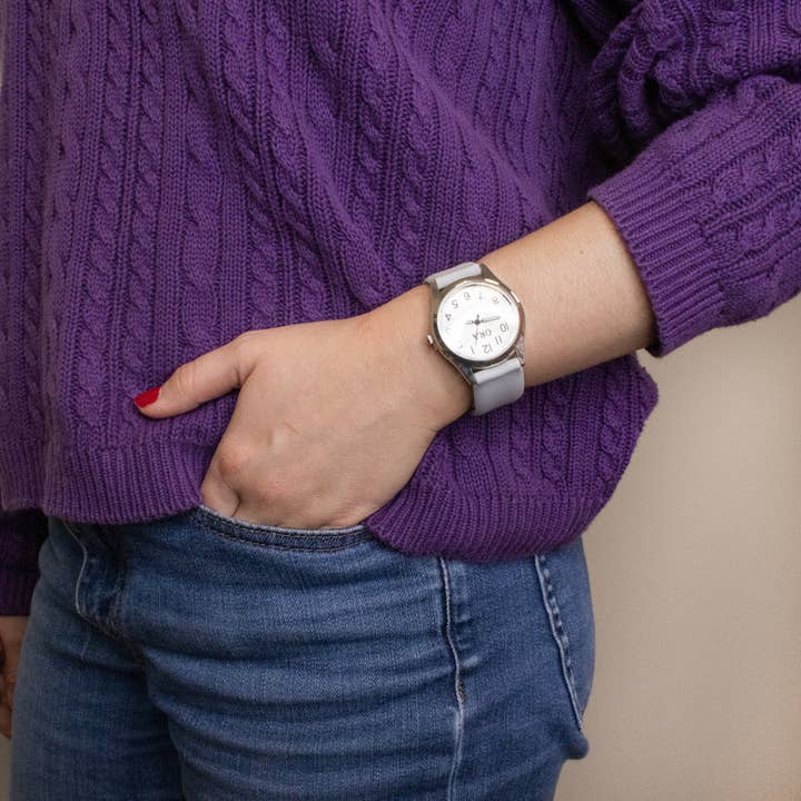 Natalia - Wholesale Wrist Watch - Women's - Interchangeable Silicone Wrist Watch (Analog - White Face)6