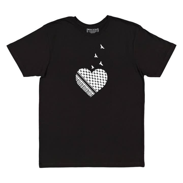 T-shirt Palestine Heart pour la vente par Wear The Peace